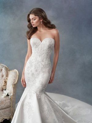 Style 1786 Mermaid Wedding Dress by Kenneth Winston 03