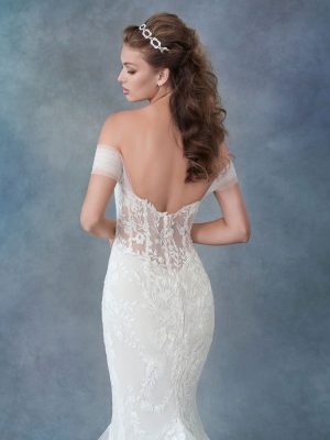 Style 1824 Mermaid Wedding Dress by Kenneth Winston 04