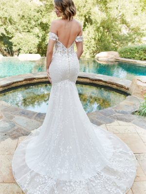 Style 1889 Mermaid Wedding Dress by Kenneth Winston 02