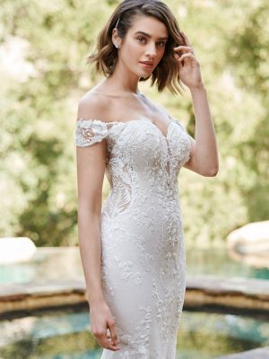 Style 1889 Mermaid Wedding Dress by Kenneth Winston 04