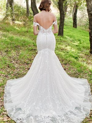 Style 1889 Mermaid Wedding Dress by Kenneth Winston 08