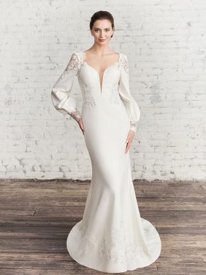 Style 1954 Mermaid Wedding Dress by Kenneth Winston 01