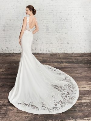Style 1954 Mermaid Wedding Dress by Kenneth Winston 02