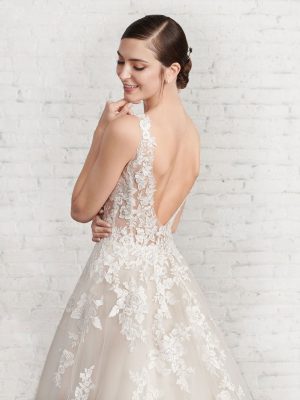 Style 1965 A Line Wedding Dress by Kenneth Winston 04