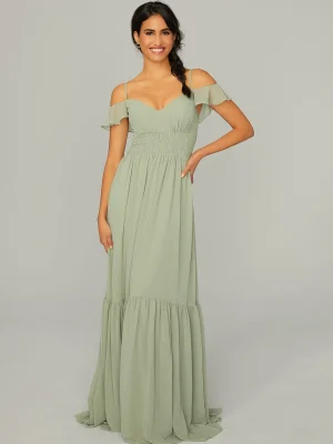 Style 21768 A line Bridesmaid Dress by Madeline Gardner 02