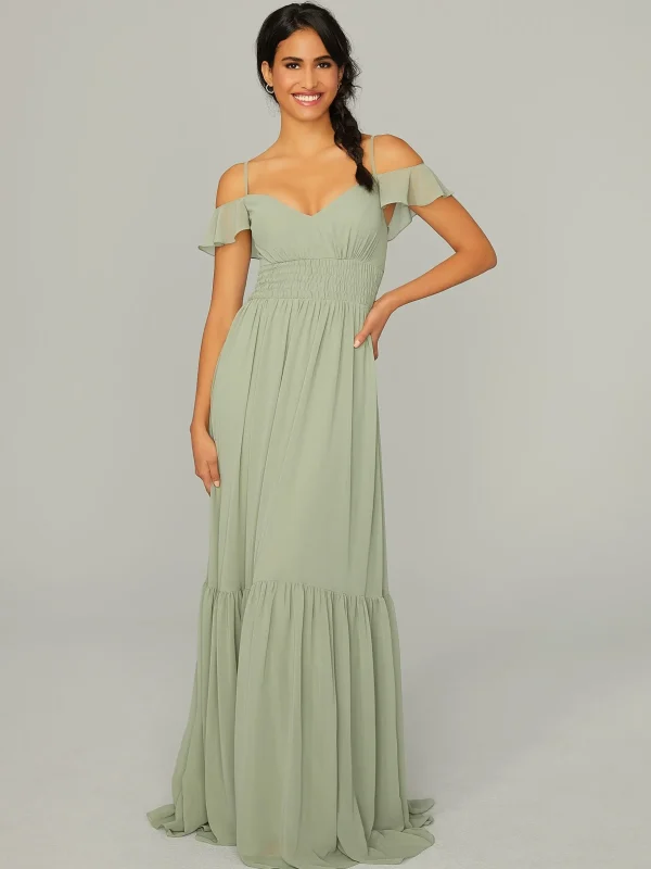 Style 21768 A line Bridesmaid Dress by Madeline Gardner 02