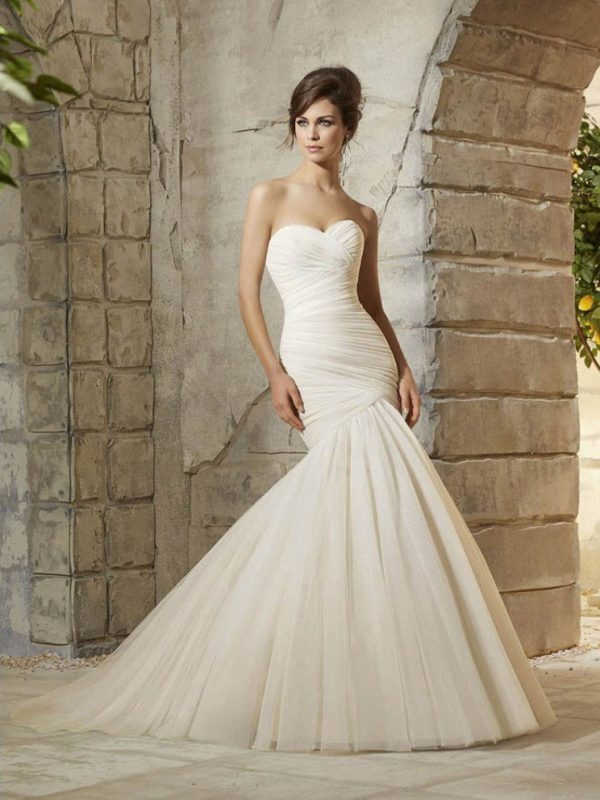 Style 5108 Mermaid Wedding Dress by Morilee 01