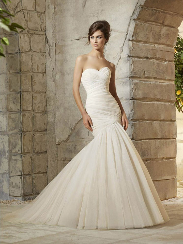 Style 5108 Mermaid Wedding Dress by Morilee 01