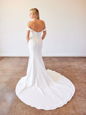 Style BE639 Sheath Wedding Dress by Ella Rosa 02