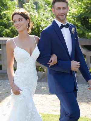 Suri Fit and Flare Wedding Dress by Morilee 03