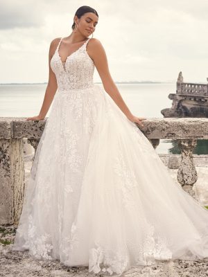 Valona Ball Gown Wedding Dress by Sottero Midgley 03