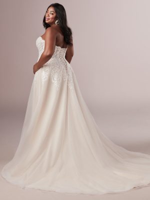 Vanessa A Line Wedding Dress by Rebecca Ingram 02