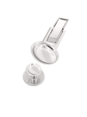 White Silver Basic Jewelry Style WH